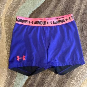 Under armour spandex/athletic shorts size s